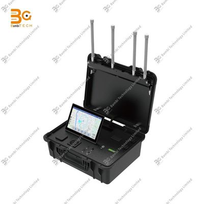 Портативный чемодан детектор БПЛА покрывает DJI и AUTEL, а также WiFi FPV, некоторые детекторы DIY
